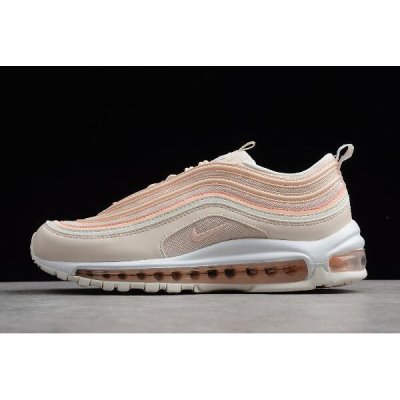 Nike Bayan Air Max 97 Bej Rengi / Pembe Koşu Ayakkabısı Türkiye - PV7FNDVO